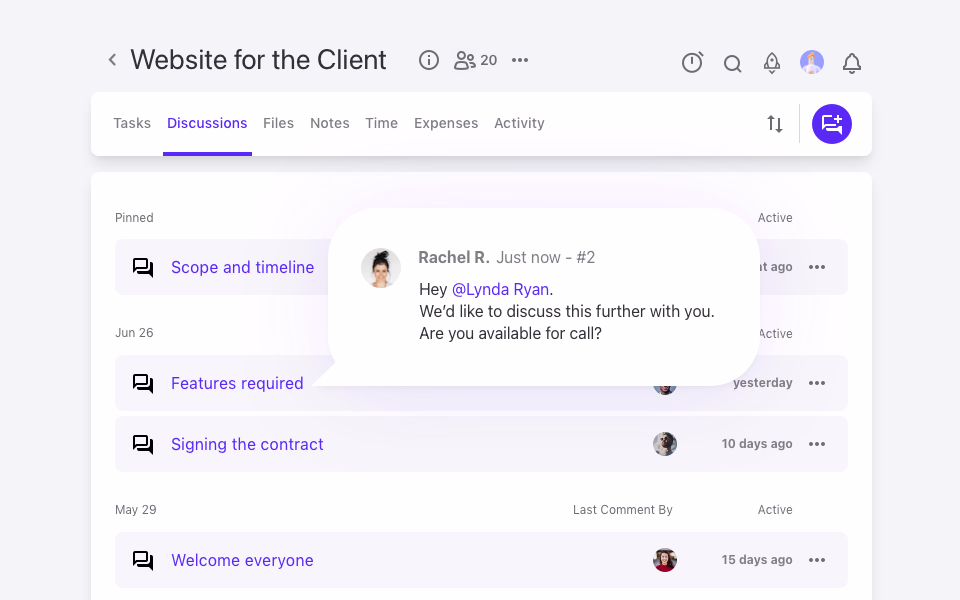 client communication